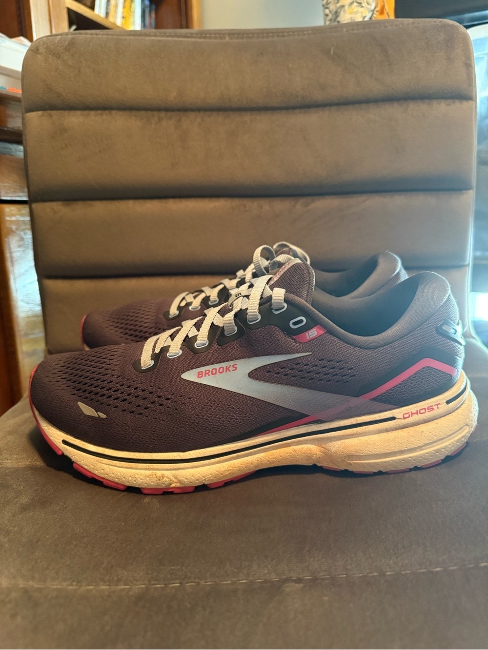 Brooks Ghost 15 Running Shoes Women’s Size 9.5 - Picture 3 of 6